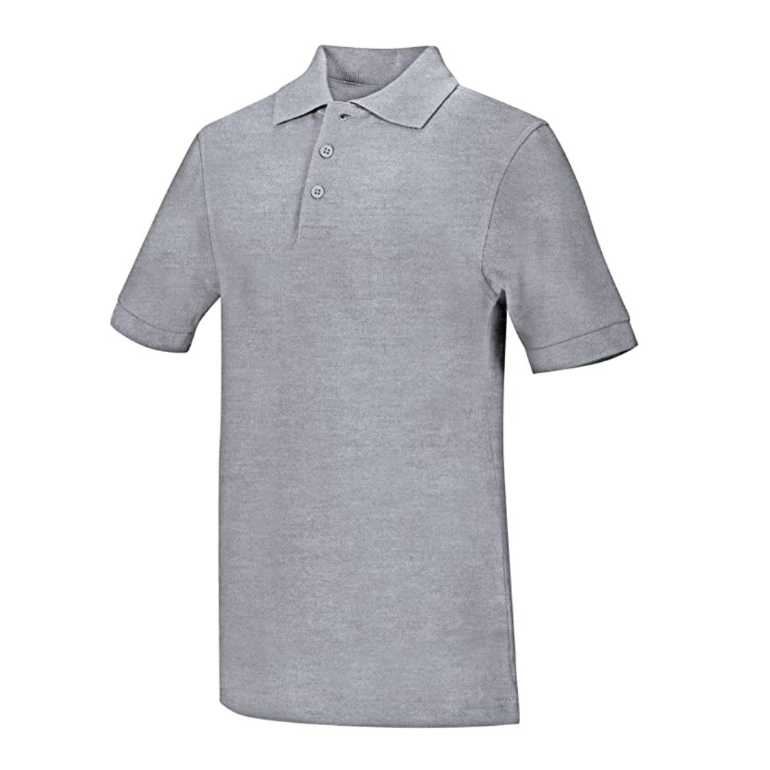 Chomba Polo Pique Gris