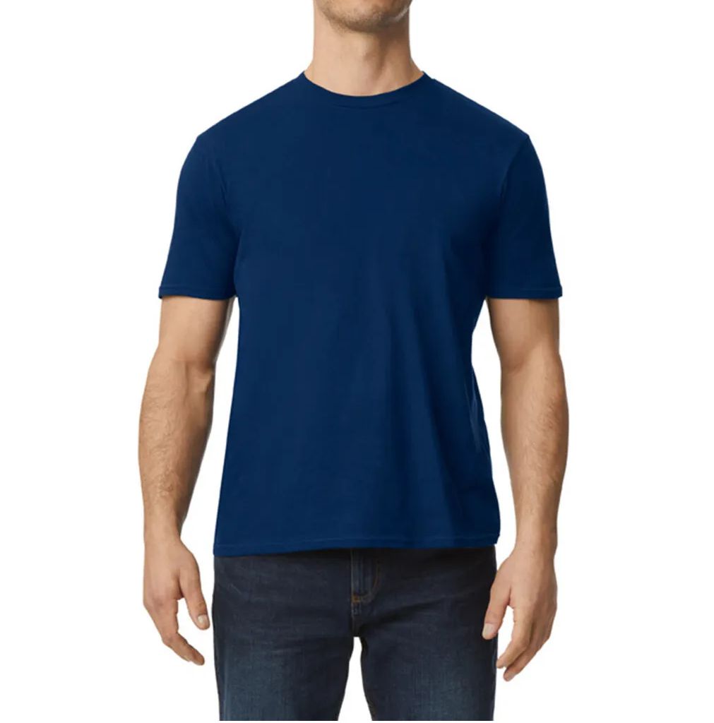 Remera 100% Algodon Azul